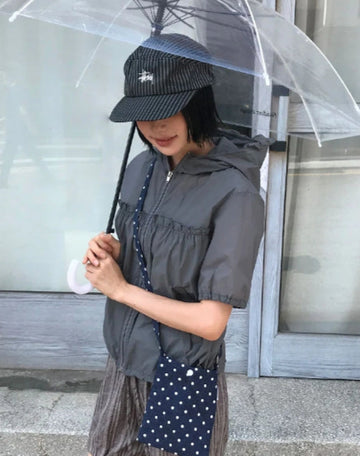 FRILL SUMMER HOOD JUMPER